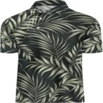 Digitally printed polo shirt 3D Digital-Print Short-Sleeve Polo