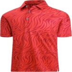 Digitally printed polo shirt 3D Digital-Print Short-Sleeve Polo
