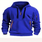 Hooded zip-up jacket with ribbon ties Streamer Hooded Zip-Up