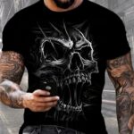 Digitally printed short-sleeve shirt 3D Digital-Print Short-Sleeve T-Shirt
