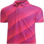 Digitally printed polo shirt 3D Digital-Print Short-Sleeve Polo