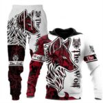 Digital-print sweatshirt and sweatpants set 3D Digital-Print Hoodie Set