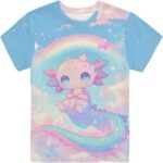 Digitally printed short-sleeve shirt 3D Digital-Print Short-Sleeve T-Shirt