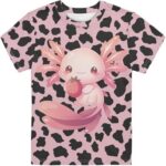 Digitally printed short-sleeve shirt 3D Digital-Print Short-Sleeve T-Shirt