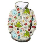 Digitally printed sweatshirt 3D Digital-Print Hoodie