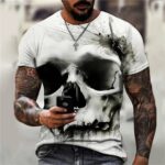 Digitally printed short-sleeve shirt 3D Digital-Print Short-Sleeve T-Shirt