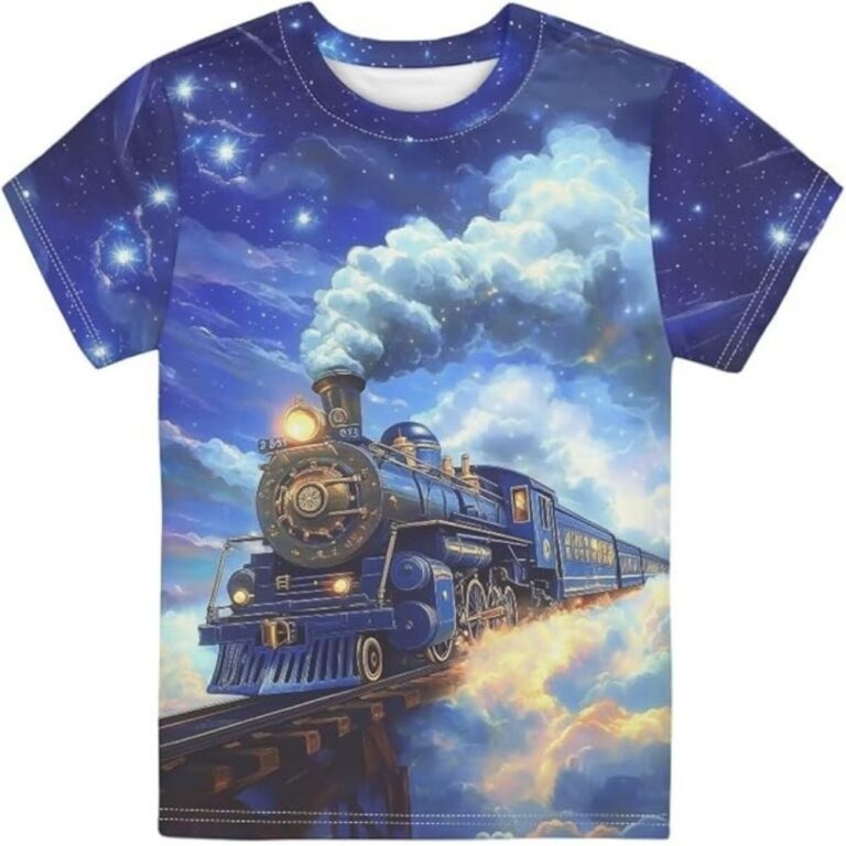 Digitally printed short-sleeve shirt 3D Digital-Print Short-Sleeve T-Shirt