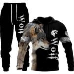 Digital-print sweatshirt and sweatpants set 3D Digital-Print Hoodie Set